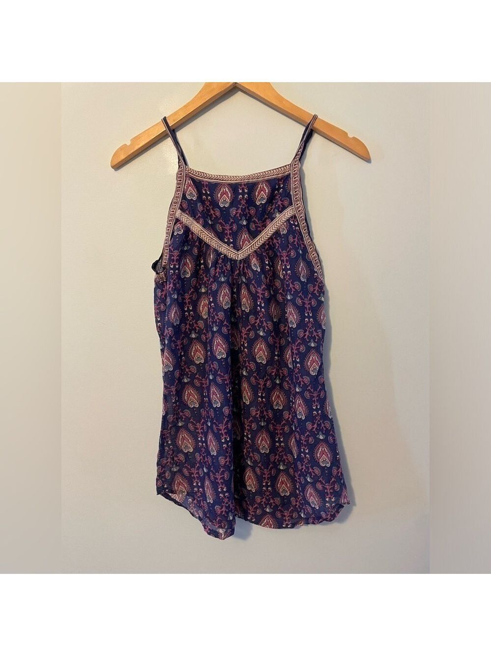 Raga Print Tank Top Size Small